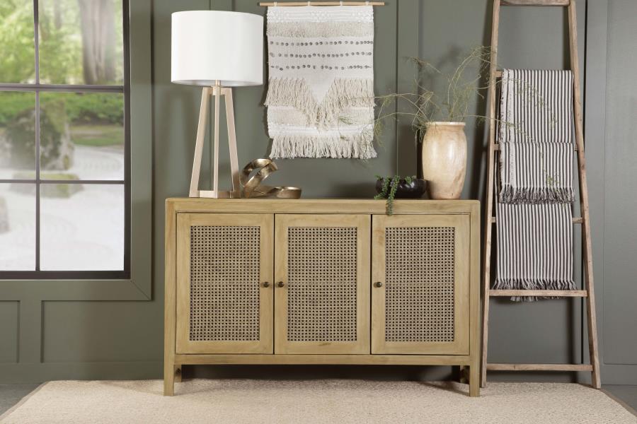 Zamora Brown Accent Cabinet