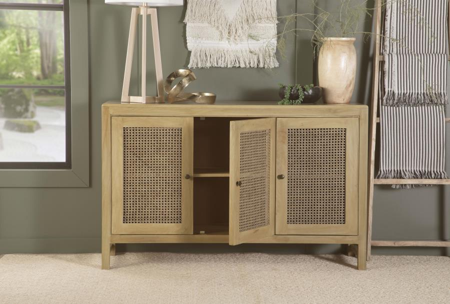 Zamora Brown Accent Cabinet