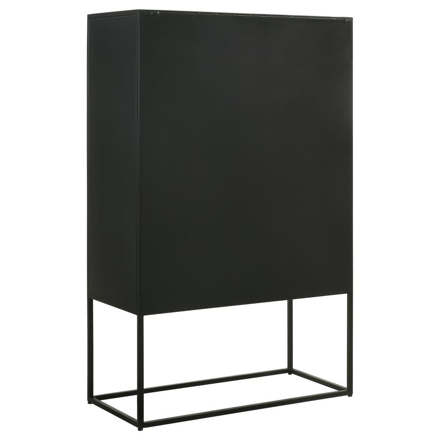 Jenna Black Accent Cabinet