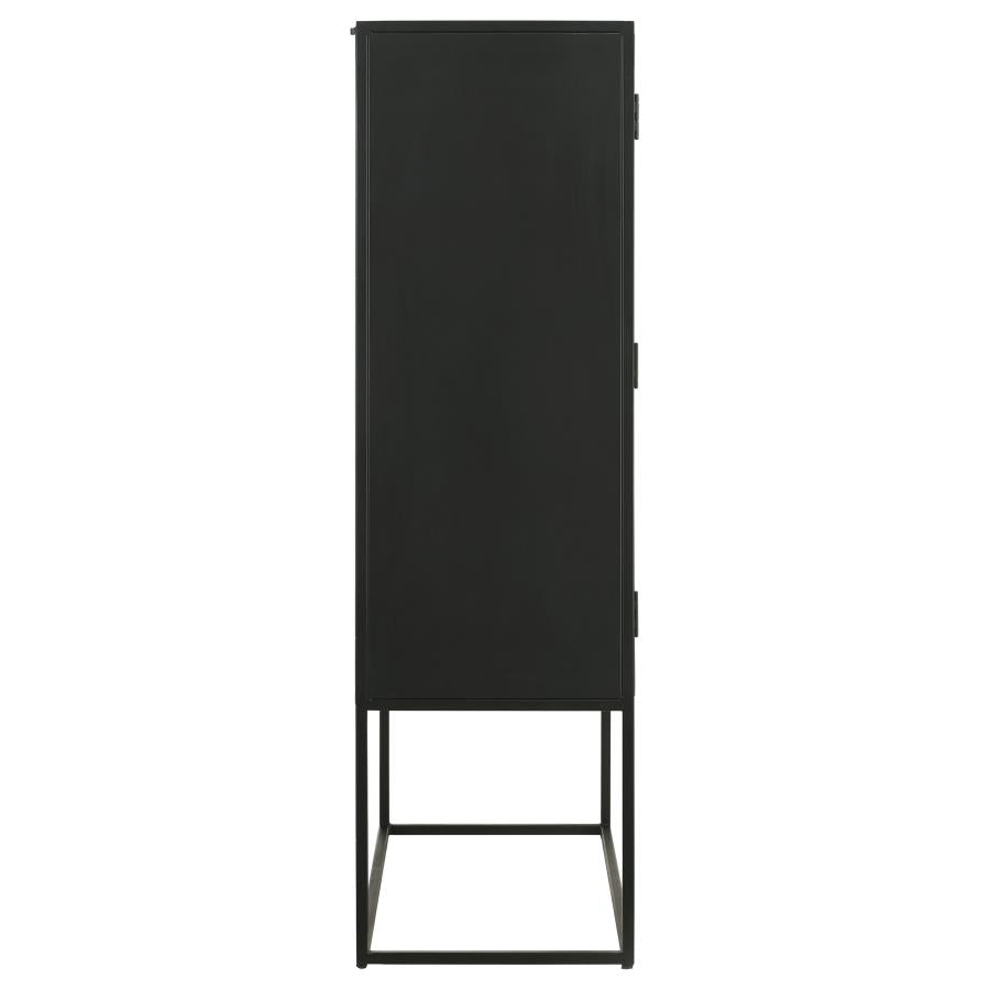 Jenna Black Accent Cabinet