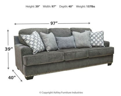 Locklin Sofa, Loveseat, Chair and Ottoman