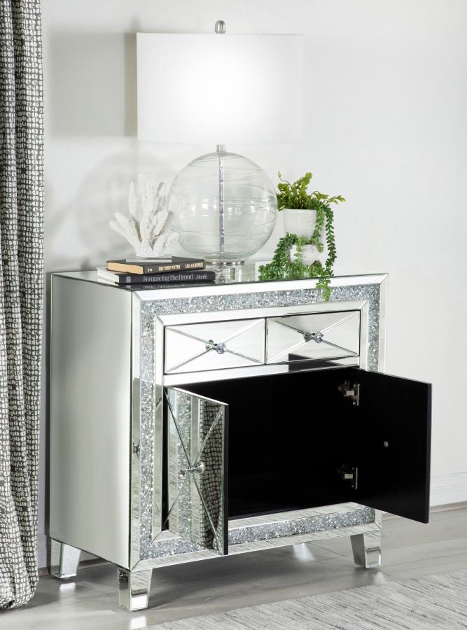 Arwen Silver Accent Cabinet