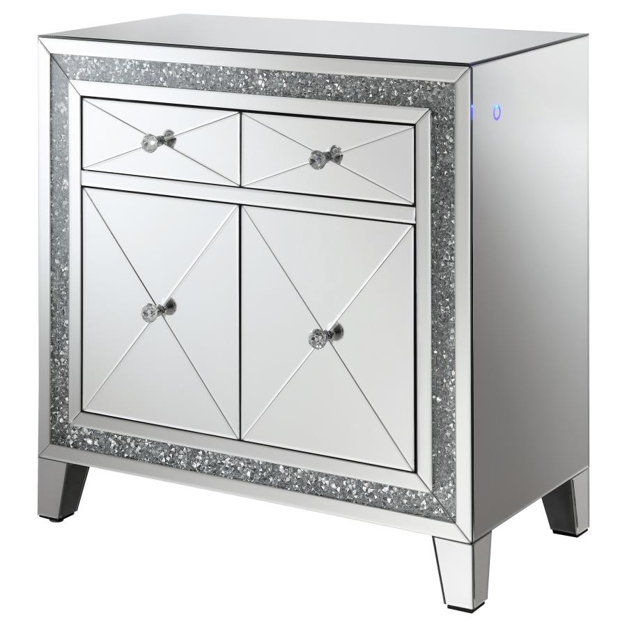 Arwen Silver Accent Cabinet