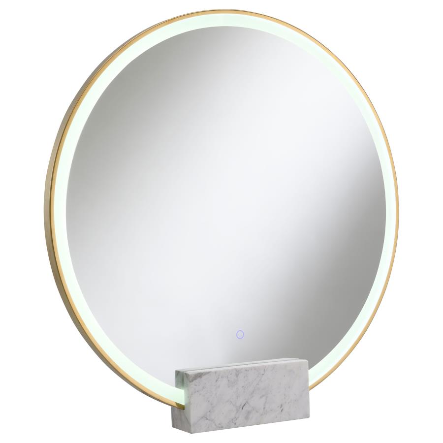 Jocelyn Silver Table Mirror