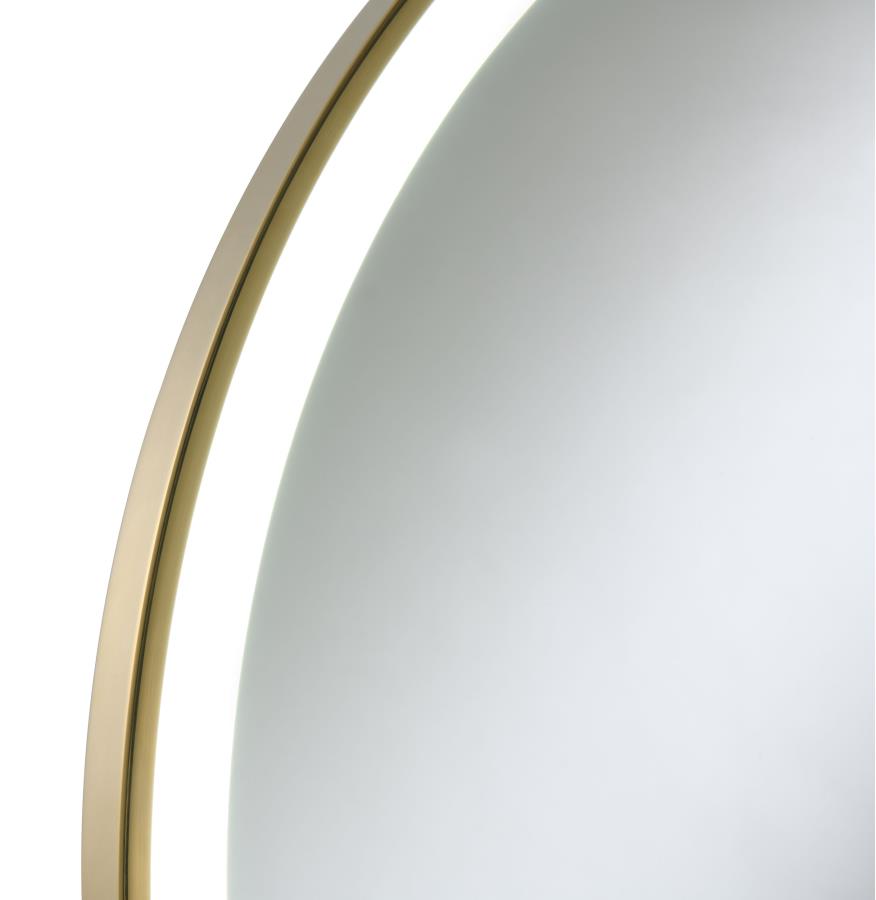 Jocelyn Silver Table Mirror