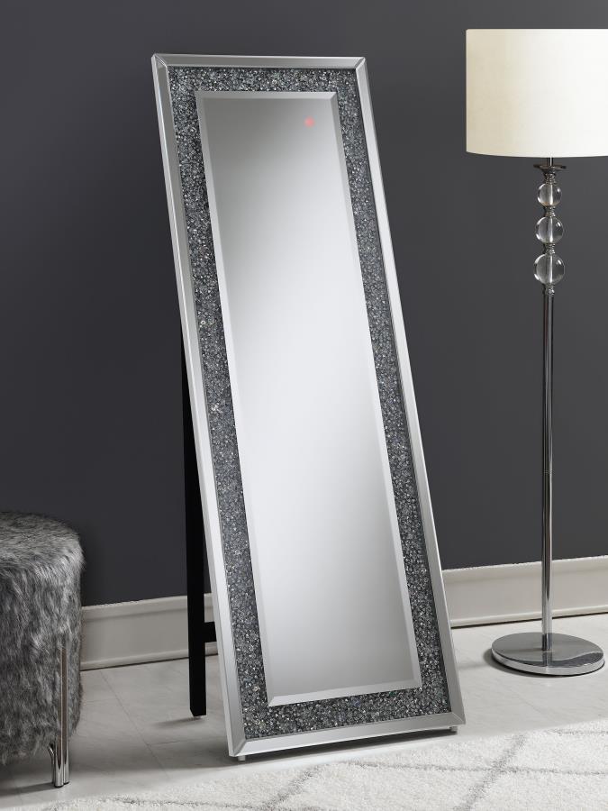 Carisi Silver Standing Mirror