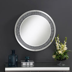 Lixue Silver Wall Mirror