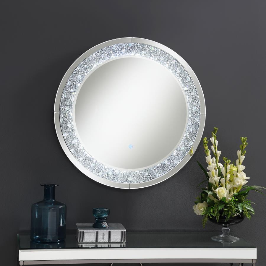 Lixue Silver Wall Mirror