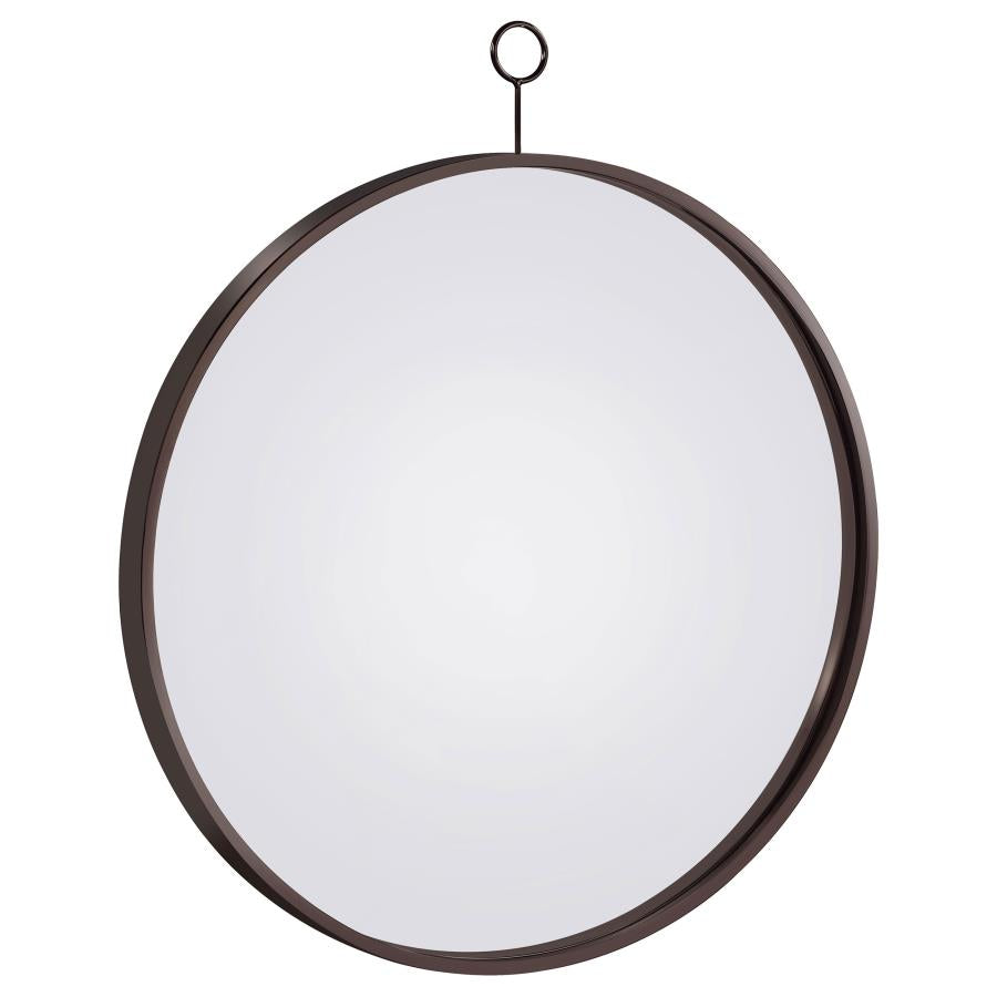 Gwyneth Black Wall Mirror