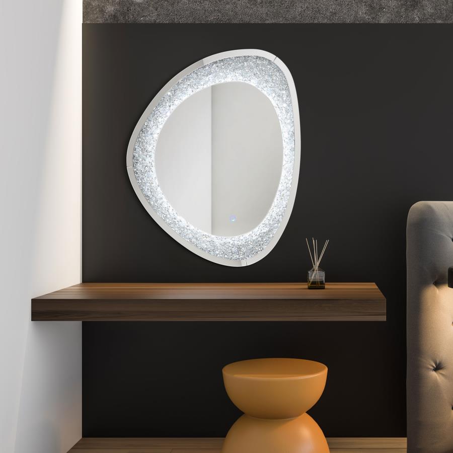 Mirage Silver Wall Mirror