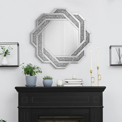 Mikayla Silver Wall Mirror