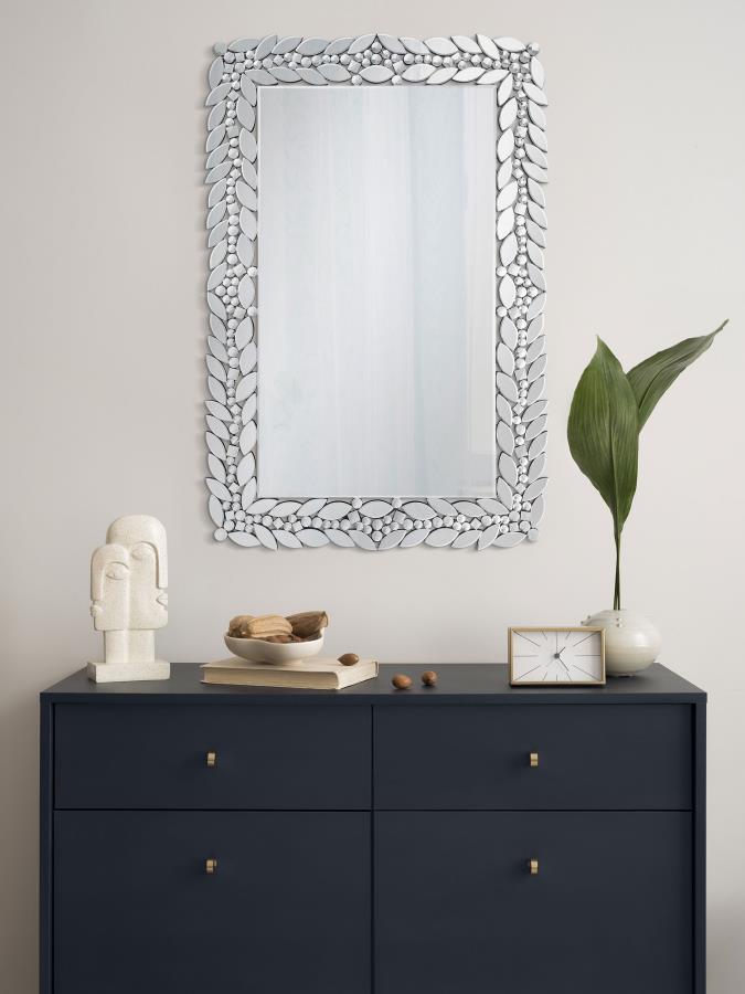 Cecily Silver Wall Mirror