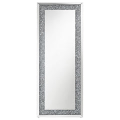 Valerie Silver Floor Mirror