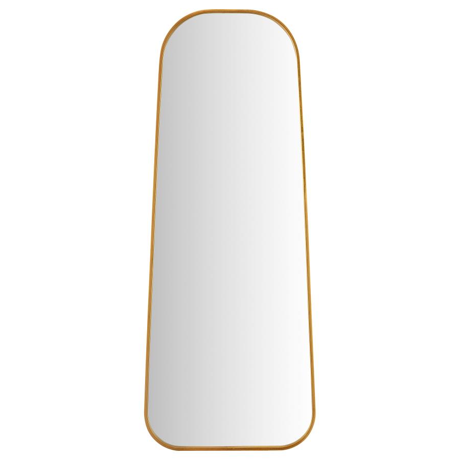 Simeon Gold Floor Mirror