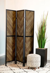 Marlene Brown 3 Panel Room Divider