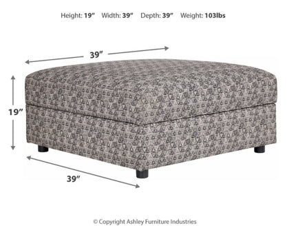 Kellway Ottoman With Storage - The Bargain Furniture