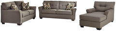 Tibbee Sofa, Loveseat and Chaise