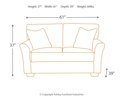 Tibbee Loveseat