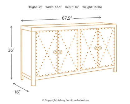 Rock Ridge Accent Cabinet - The Bargain Furniture