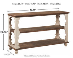 Alwyndale Sofa/Console Table