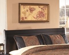 Huey Vineyard Queen Sleigh Headboard