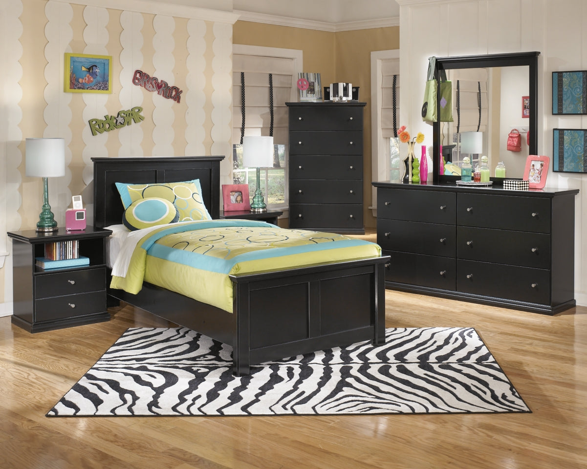 Maribel Queen Panel Bed