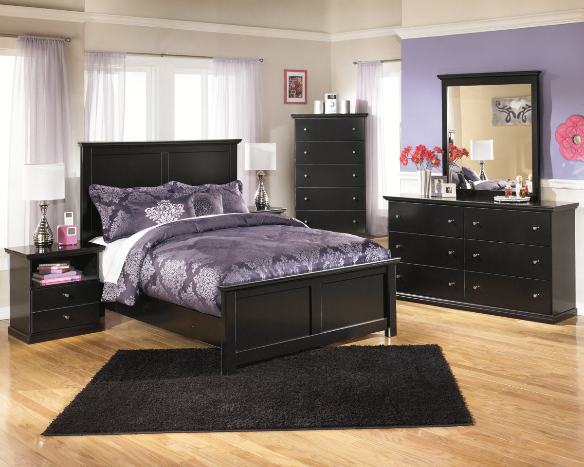 Maribel Queen Panel Bed