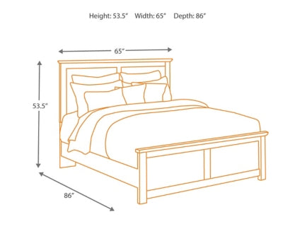 Maribel Queen Panel Headboard