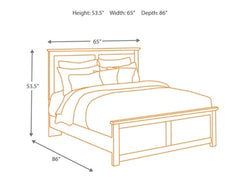 Maribel Queen Panel Headboard