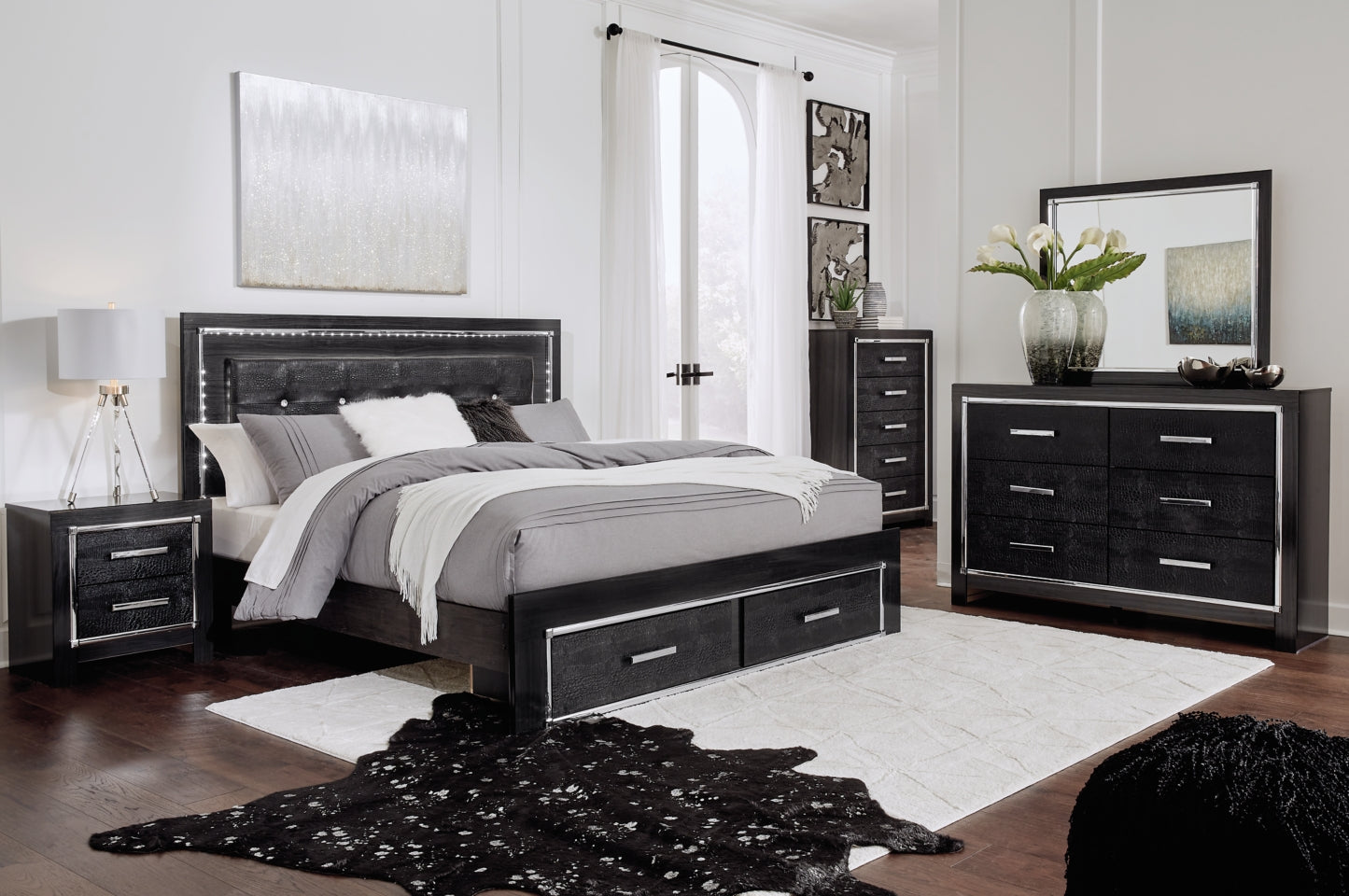 Kaydell Queen Panel Bed with Storage