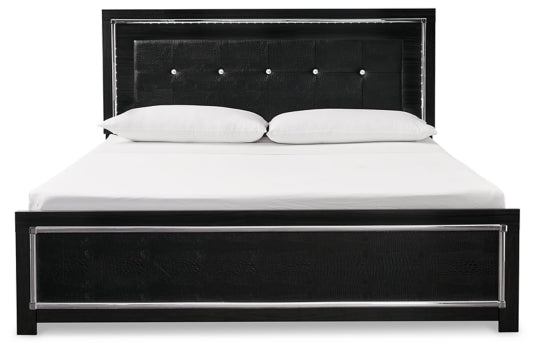 Kaydell King Upholstered Panel Bed