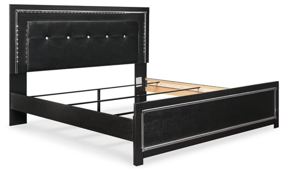 Kaydell King Upholstered Panel Bed