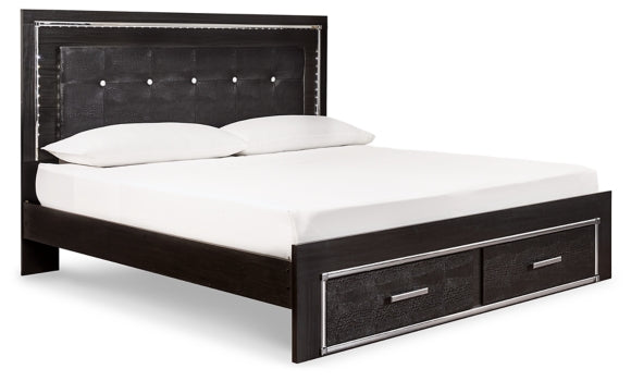 Kaydell Queen Panel Bed with Storage