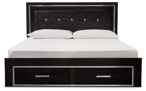 Kaydell Queen Panel Bed with Storage