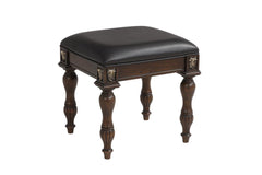 MAXIMUS VANITY TABLE STOOL-MADEIRA