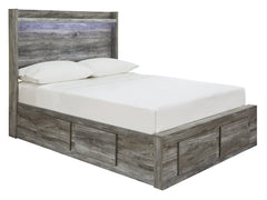 Baystorm Queen Panel Bed with 2 Storage Drawers