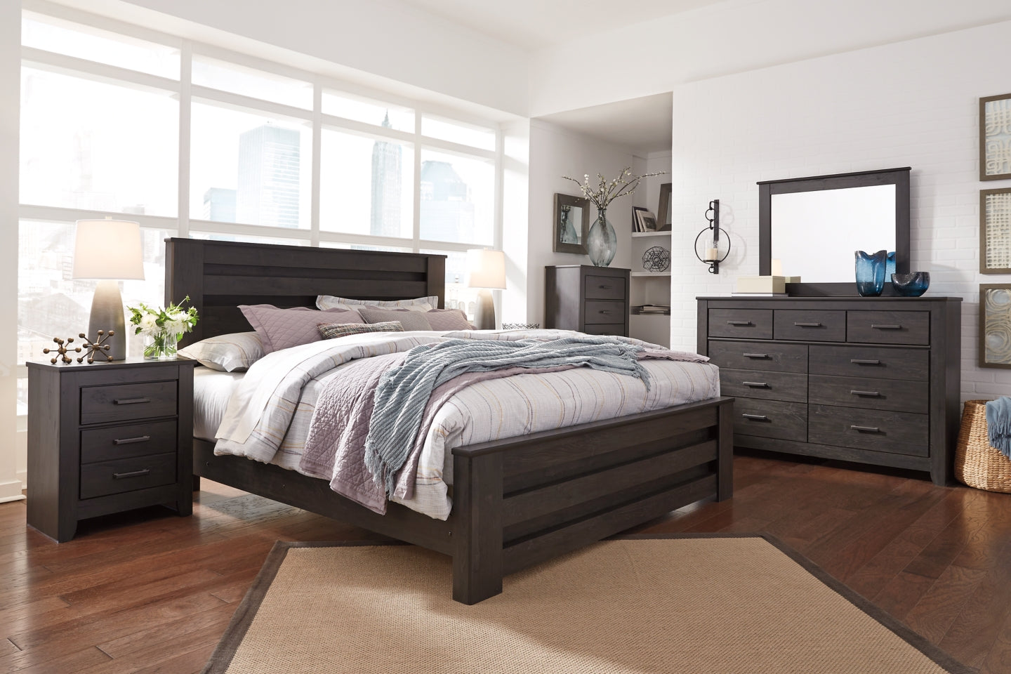 Brinxton Queen Panel Bed