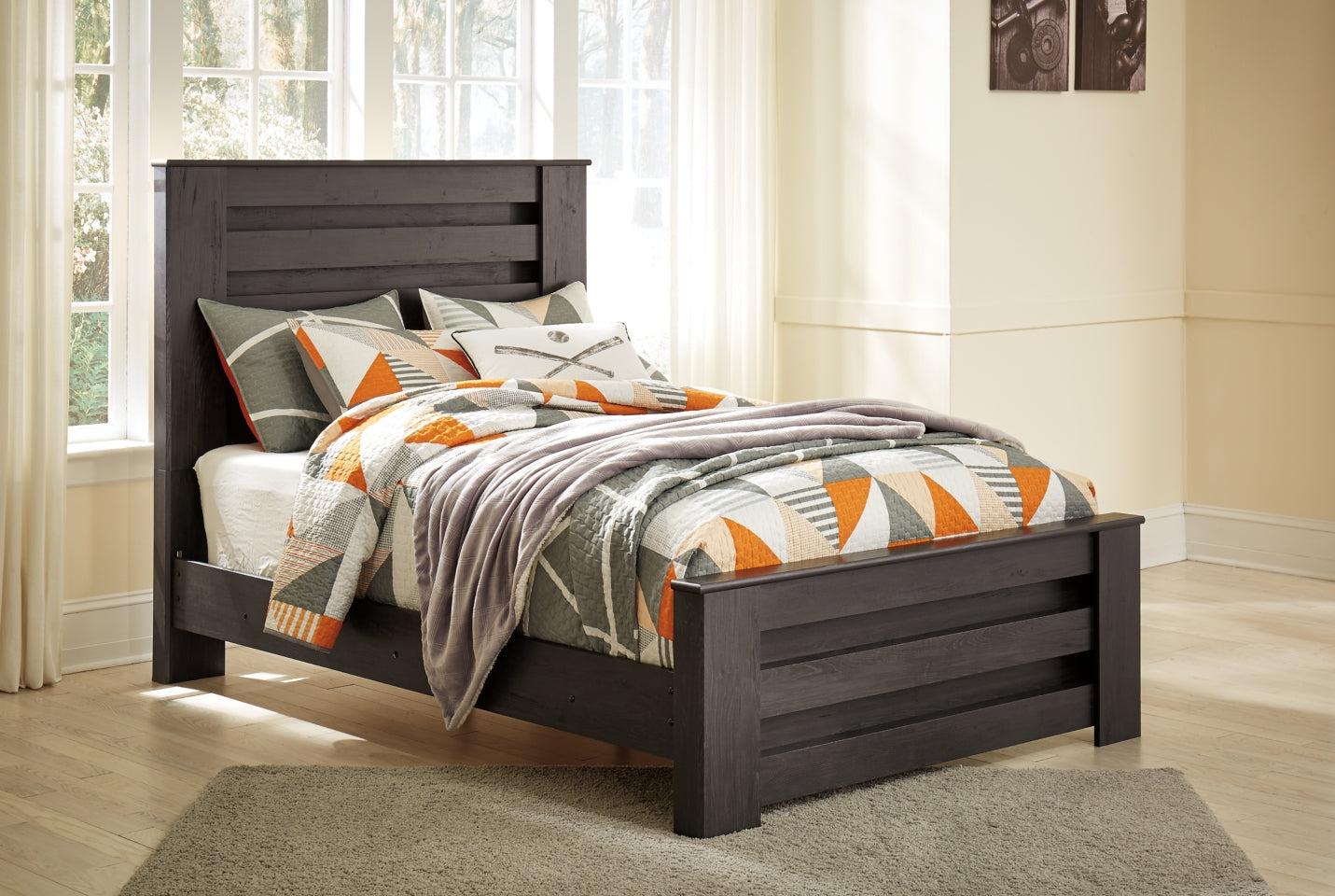 Brinxton Queen Panel Bed