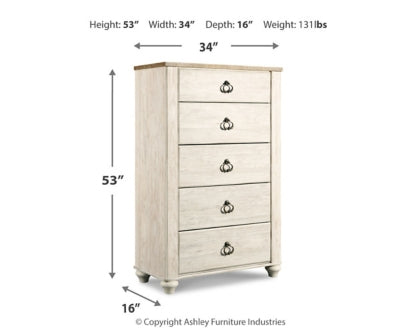 Willowton Chest of Drawers