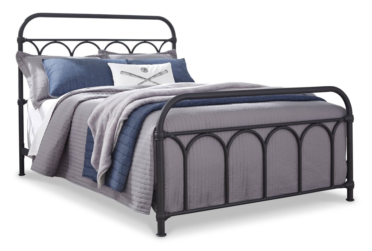 Nashburg Queen Metal Bed