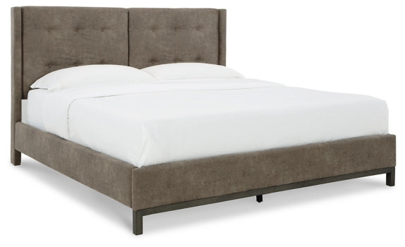 Wittland King Upholstered Panel Bed