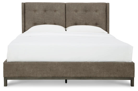 Wittland King Upholstered Panel Bed