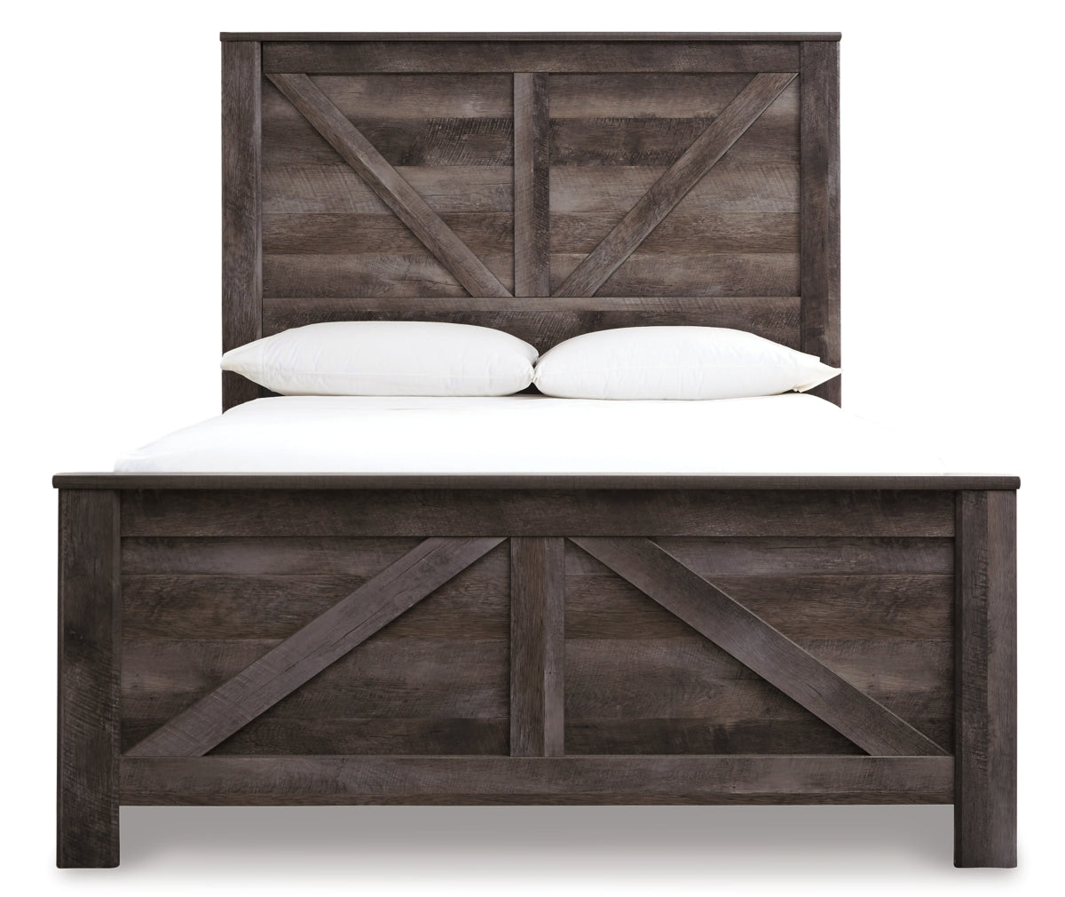 Wynnlow Queen Crossbuck Panel Bed