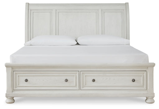 Robbinsdale Queen Sleigh Bed with Storage