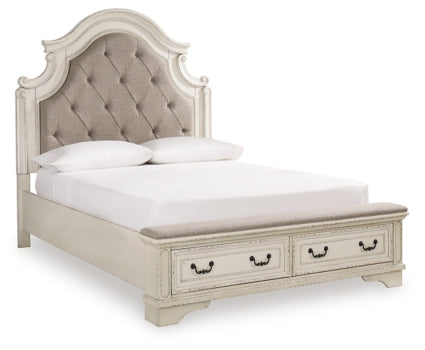 Realyn Queen Upholstered Bed