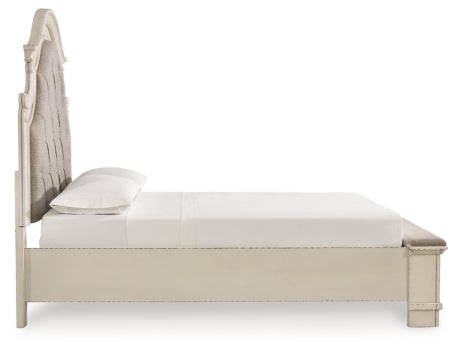 Realyn Queen Upholstered Bed