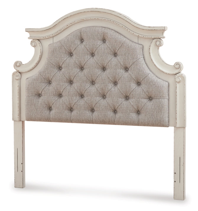 Realyn Twin Upholstered Panel Headboard