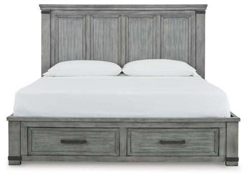 Russelyn California King Storage Bed