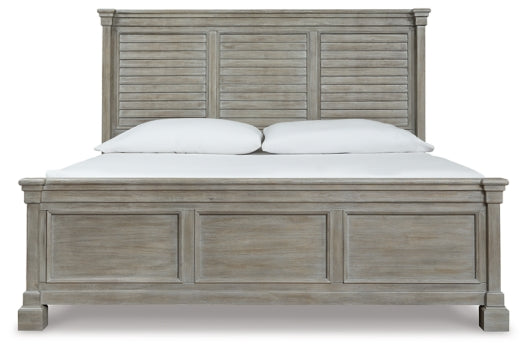 Moreshire King Panel Bed