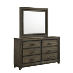 ASHLAND MIRROR-RUSTIC BROWN